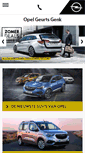 Mobile Screenshot of geurts-opel.be